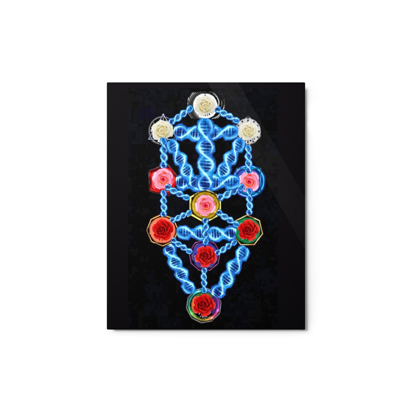 *Rose~Tree * Alch~Art 10" x 8" Metal print