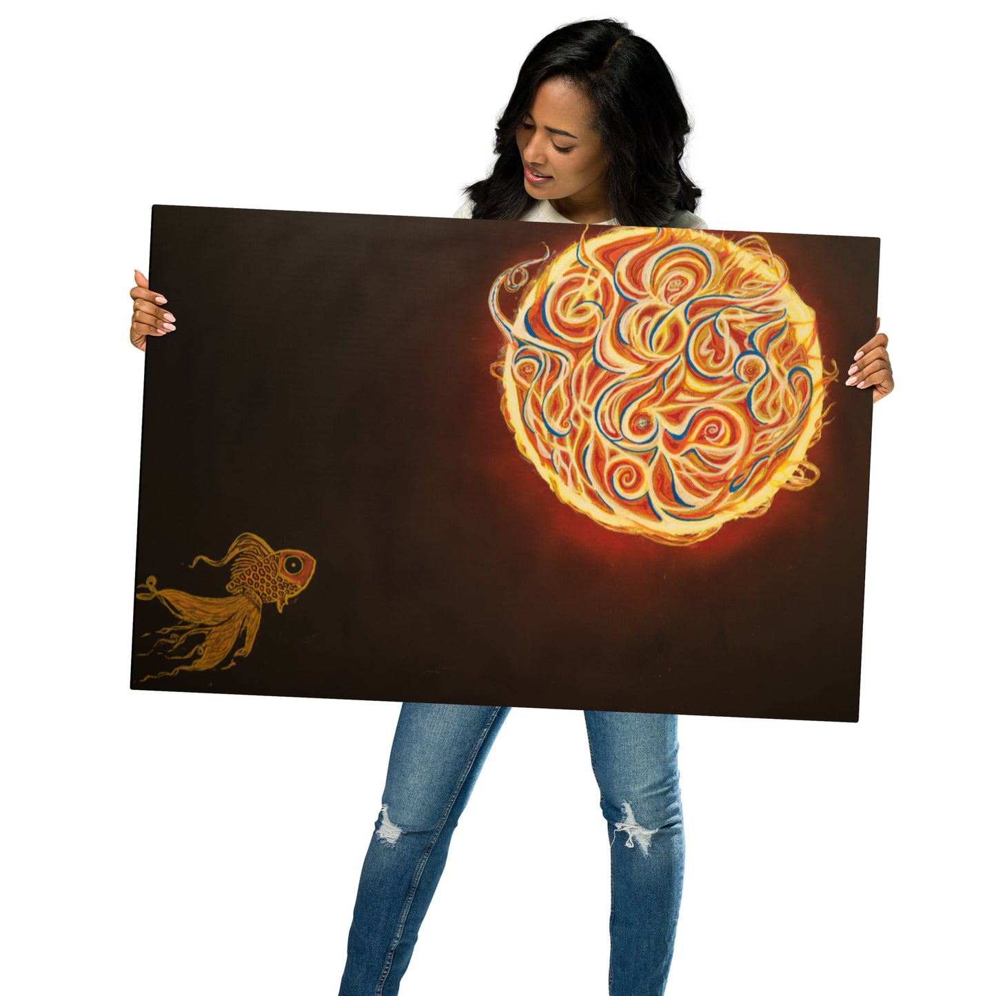"Alch`Art"~"Transformation" *Alchemical Art by E Rushing 24" X 36" Metal prints