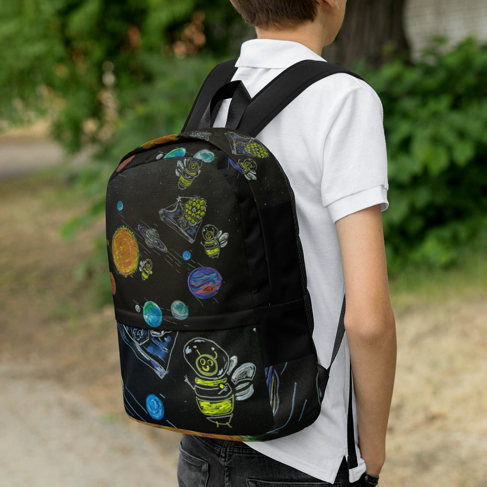 "Space Bee's for Asher" + Backpack