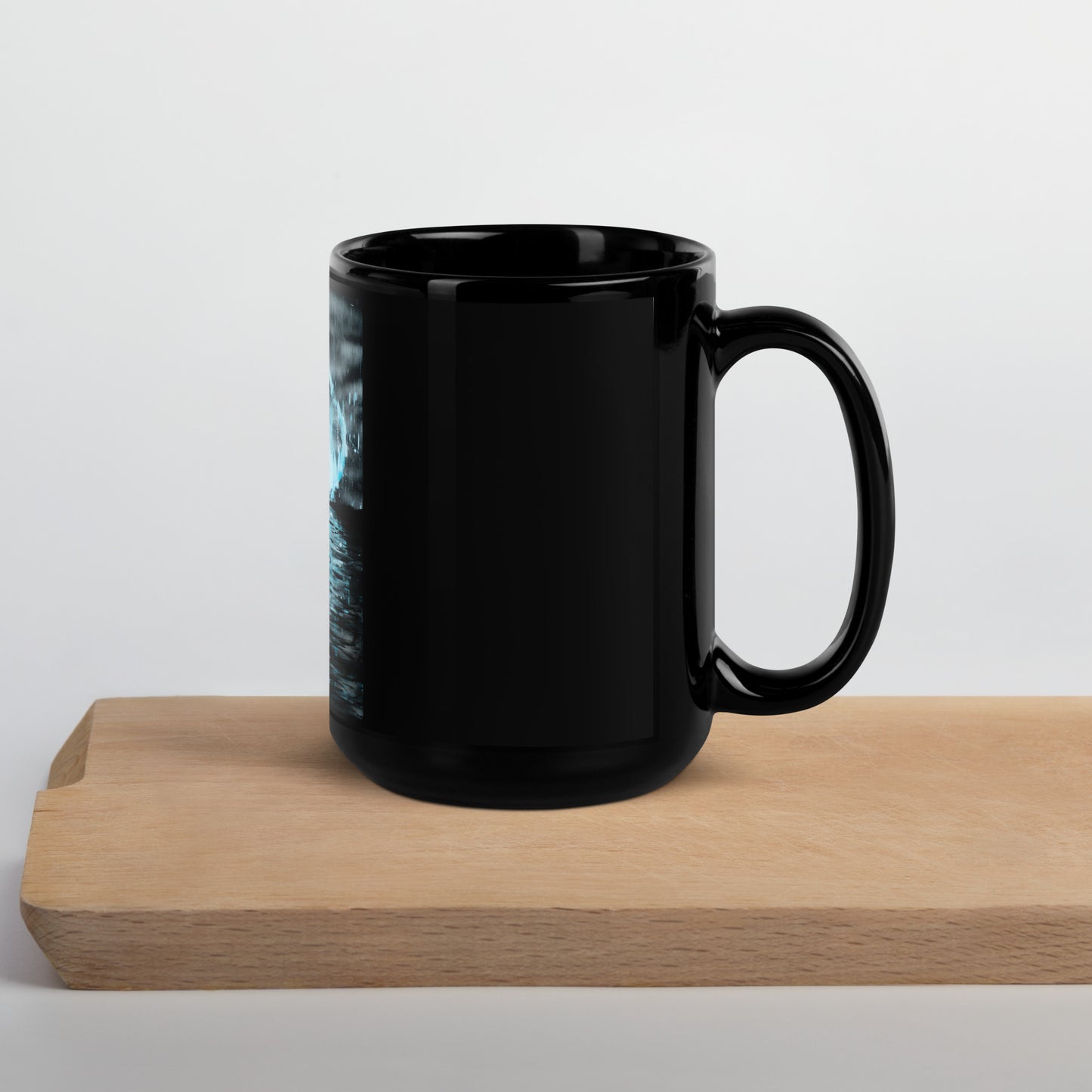 "Grace"  Alchemical Art~ Black Glossy Mug