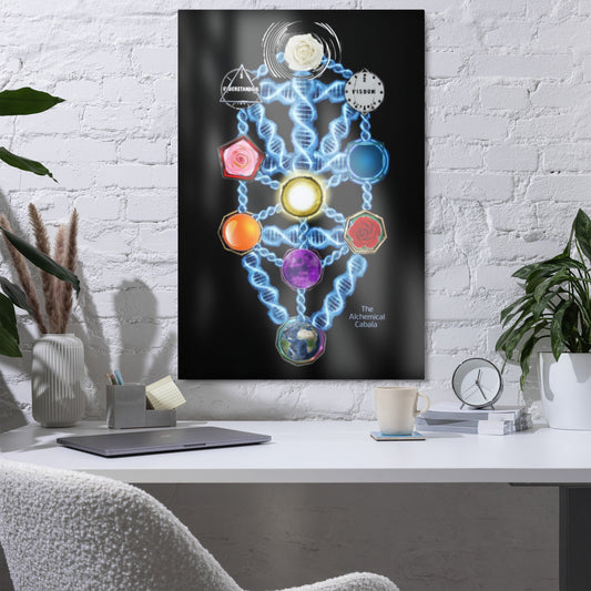 *Alchemical Cabala ~ Tree of Life 36" x 24 " Metal prints