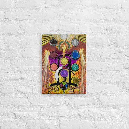 *Raphael ~ Alchemical Art ~ 12' x 16' Thin canvas